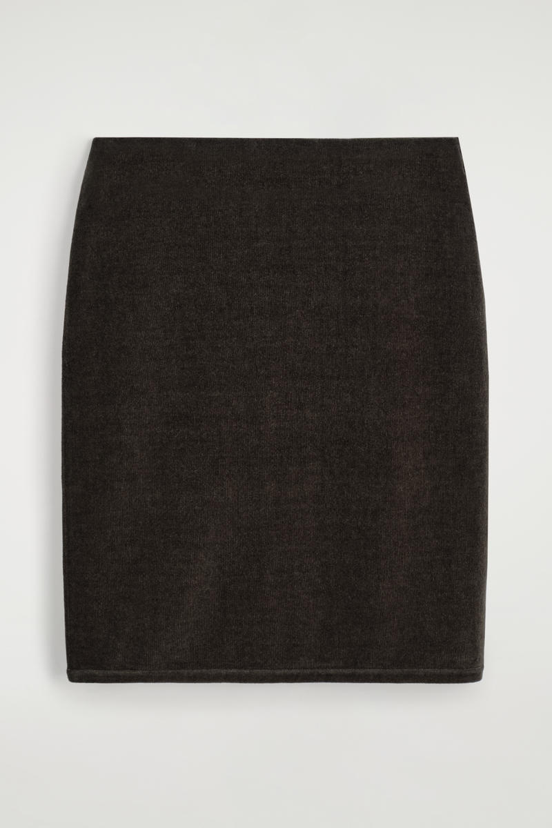 シェニールミニスカート